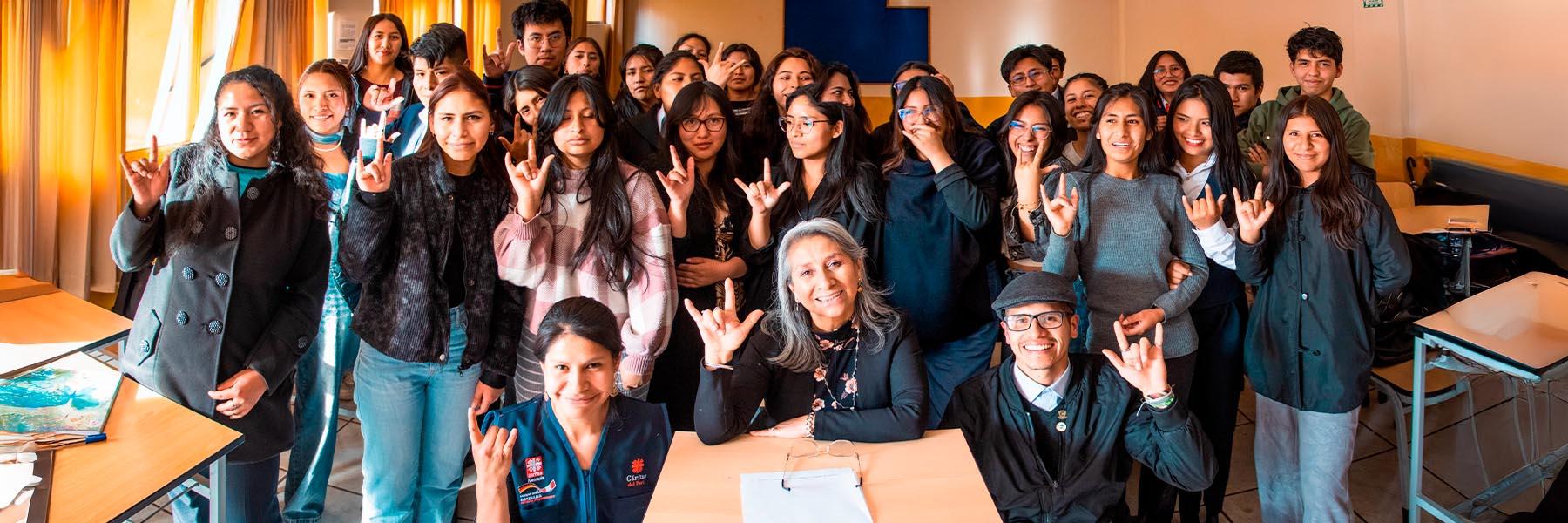 Construyendo comunidades educativas, empresas y comunidades inclusivas mediante el empoderamiento de niños, jóvenes y adultos jóvenes con discapacidad en el Perú