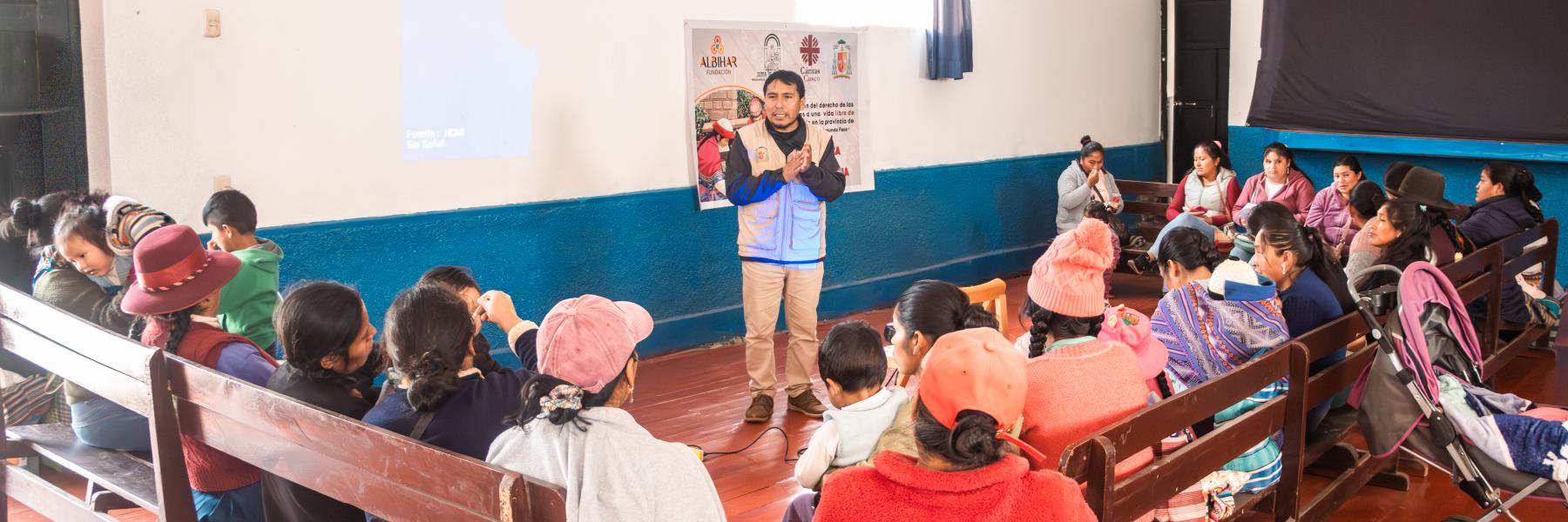 Promoción del derecho de las mujeres a una vida libre de violencia de género en la provincia de Calca - Segunda Fase